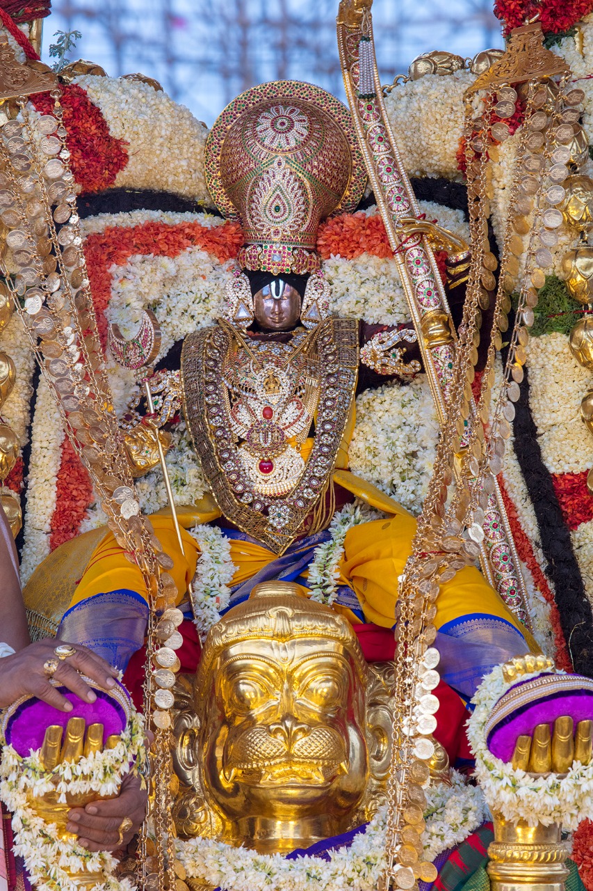 Malayappa Swamy took celestial ride on Hanumantha Vahanam – Tirumala