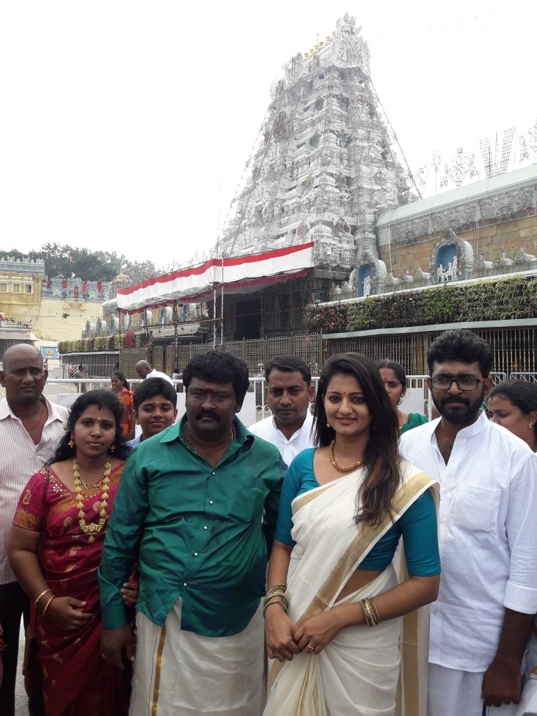 Actress Priyanka Nair in tirumala